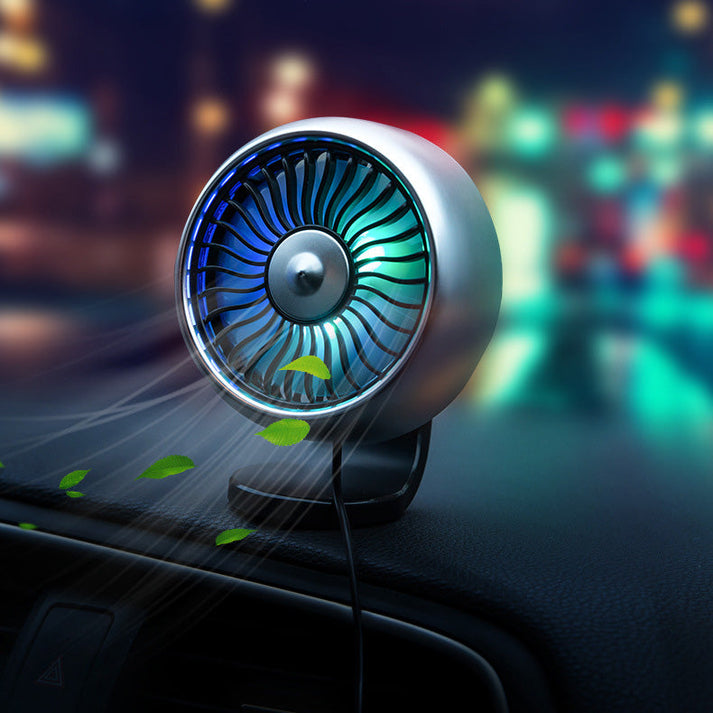 Mini Ventilador Carro Usb 3 Velocidades Ajustable Portatil