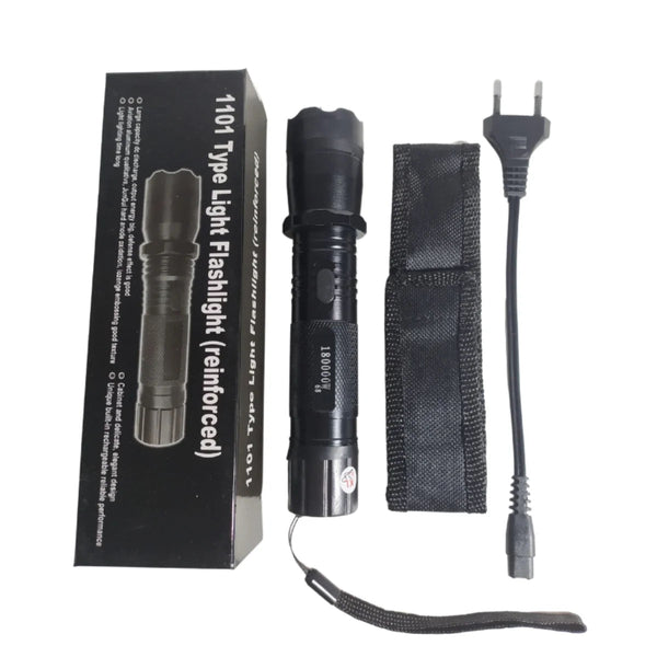 Linterna Táctica Militar con Taser de Alta Potencia® | Últimas Unidades a la Venta